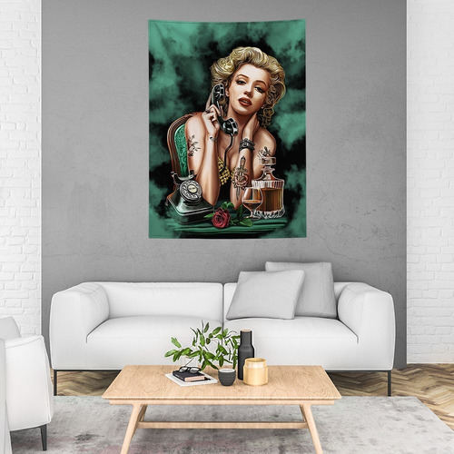 Tecido Decorativo Decoração Tactel Interto Externo Marilyn
