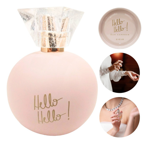Hello Hello Perfume Ciclo 100ml Docinho Que Marca Presença Edição Lata