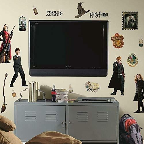 Harry Potter 30 Adhesivos Pared Para Pegar Decorar Pegatina