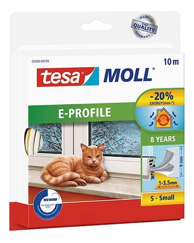 Tesamoll E-profile Seal - Excluidor De Tiro De Caucho Autoad
