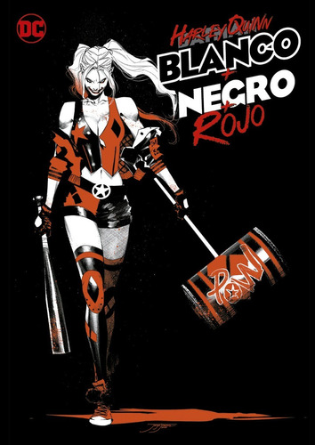Cómic, Dc, Harley Quinn: Blanco + Negro + Rojo Ovni Press