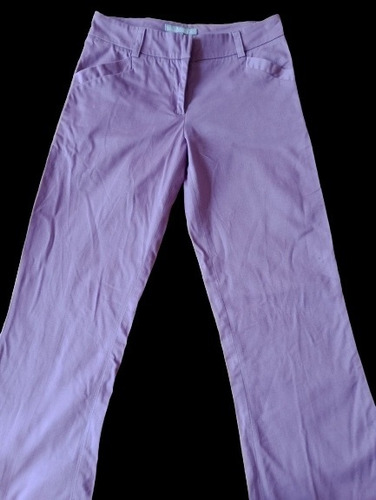 Pantalón De Vestir Recto De Mujer Marca Ver Talle Xs 