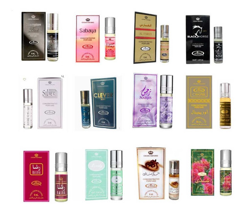 6x Perfumes Arabes Al Rehab