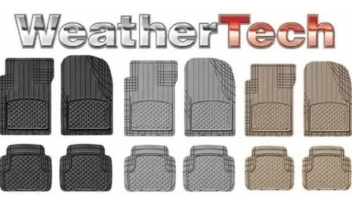 Alfombra Weathertech Universal Negra Gris Y Beige 6 Opciones