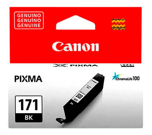 Cartucho De Tinta Canon Cli-171bk Negro