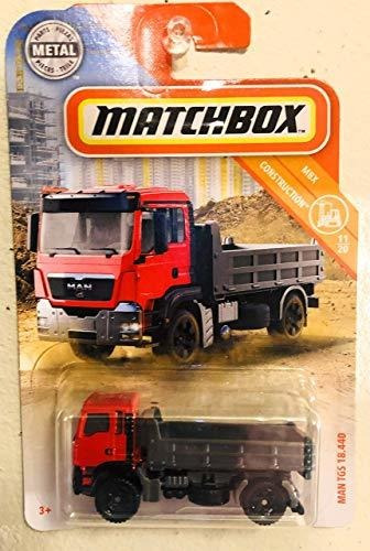 Matchbox Man Tgs 18.440 Rojo 27/100 Mbx Construccion 11/20 