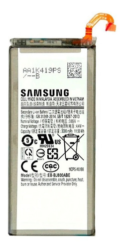 Batería Pila Samsung J6 2018 30 Días De Garantía