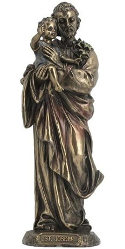 Oferta - Escultura De San José Sosteniendo Al Niño Jesús ?