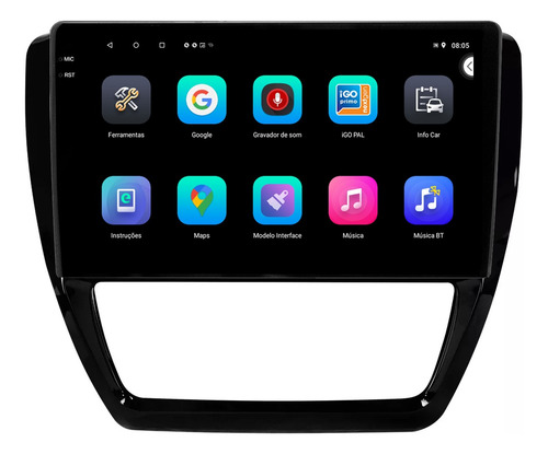 Central Multimidia Jetta 11/17 9p Android 2gb 64gb Carplay