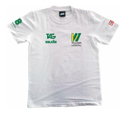 Remera F1 Vintage - Reutemann Williams - 4xl