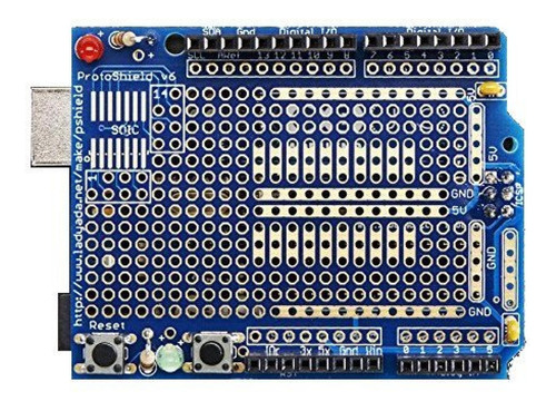 Adafruit 2077 Proto Shield For Arduino Kit - Stackable Versi