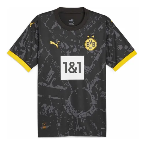 Remera del borussia dortmund negra hotsell