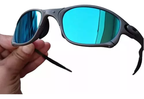 Oculos Oakley Juliet XMETAL LENTES AZUL UNISSEX TOP QUALIDADE