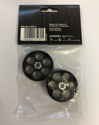Imagen 4 de 5 de Cargador Hdr50 Revolver (x2un) Traumatico,envio Gratis