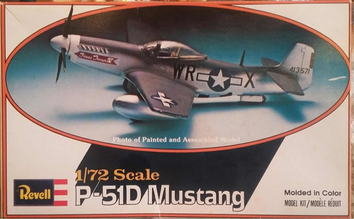 Avión A Escala Revell P-51d Mustang 1978