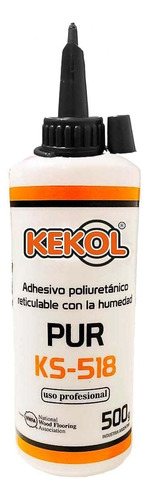 Pegamento Adhesivo Poliuretanico Kekol Pur Ks-518 Envase De 500 Gramos Color Ámbar