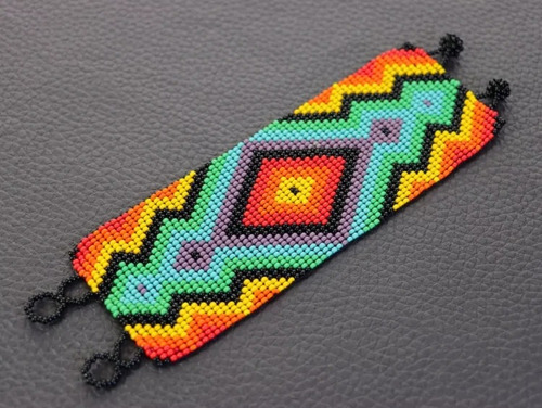 Set 3 Pulsera Ancha Multicolor Hombre Color Variados Diámetro 5 Largo 18