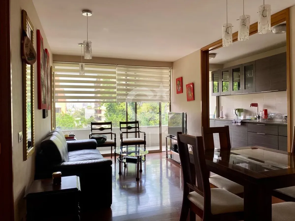 Imagen 2 de 13 de Arriendo Departamento Amoblado En Callao, Las Condes
