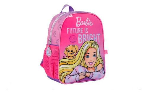 Mochila Espalda 12 Barbie Rosa Future Is Bright