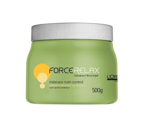 Imagem 1 de 6 de Máscara Force Relax Nutri-control - 500 Ml