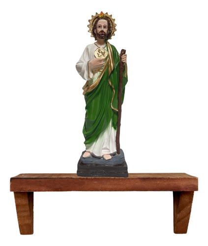 Imagen Religiosa, Figura San Judas Tadeo, Resina, 40 Cm.