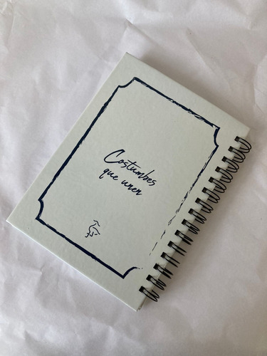 Imagen 2 de 3 de Cuaderno Chico 16cm X 11cm 80 Hojas Tapa Blanca