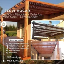 Comprar Pérgolas, Pisos Deck, Cercos Deck Y Más 