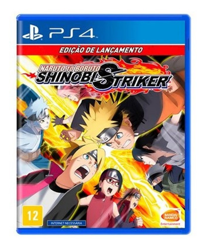 Naruto To Boruto Shinobi Striker Ps4 Midia Física Novo Br