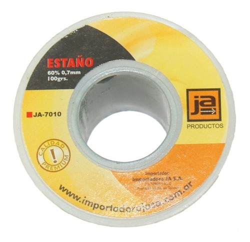 Rollo De Estaño 0.7 Mm 60/40 100g Electronica Bobina Premium