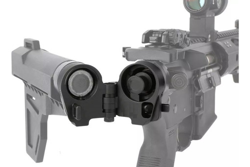 Adaptador Dobrável Coronha Tactical Carabinas Gen3 Ar15 Ar10