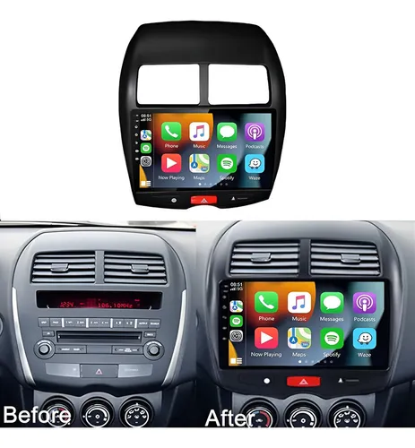 Z Radio Android Carplay 4+64 Mitsubishi Asx 2011-2020