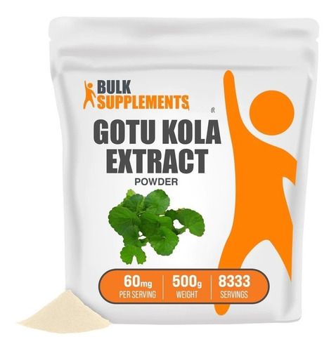 Bulk Supplements | Extracto Centella Asia | 500g | 8333 Serv