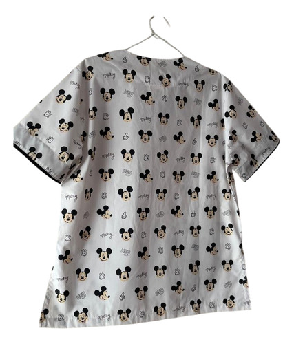 Casaca Chaqueta Sanidad Disney Mujer - Saber T 2 = 48 Blanco / Negro Estampado 2