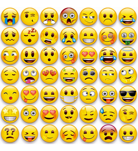 Morcart - 54 Imanes De Emoji Para Nevera, Divertidos Imanes 