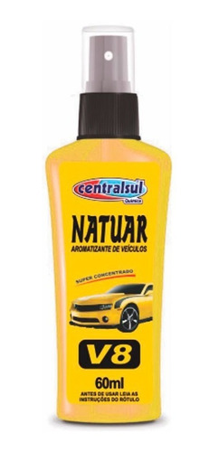 Aromatizante Natuar Spray V8 Veículos E Ambiente 60 Ml