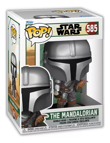 Funko Pop Star Wars The Mandalorian With Pouch