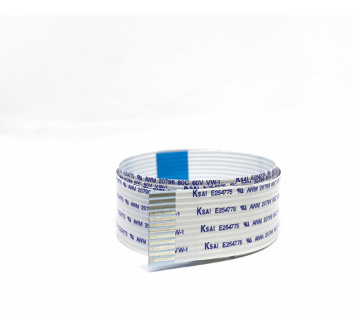 Imagen 1 de 4 de Cable Flex Membrana Plano 12 Pines 75cm A W M