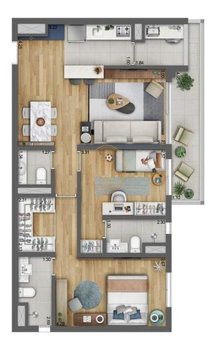 Apartamento Com 2 Dormitório(s) Localizado(a) No Bairro Vila Ipojuca Em São Paulo / São Paulo - 5217:909867