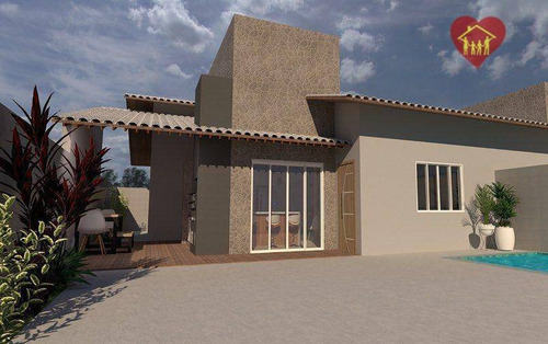 Imagem 1 de 9 de Casas Novas Apenas 800m Da Praia Em Itanhaém! - Ca1024