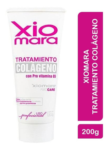 Tratamiento Colageno Para Cabello Extra Dañado Xiomara 200g