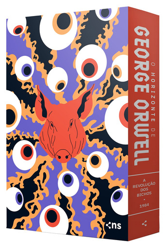 Box George Orwell - O horizonte (2 livros + pôster + suplemento), de Orwell, George. Novo Século Editora e Distribuidora Ltda., capa mole em português, 2021