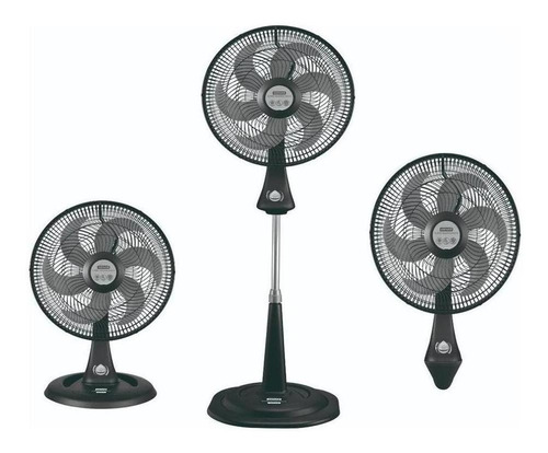 Ventilador Turbo Silence Maxx3en1 Negro Samurai 5861021972 S