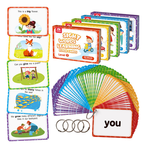 Tarjetas De Lectura Educativas Con 220 Palabras E Imágenes