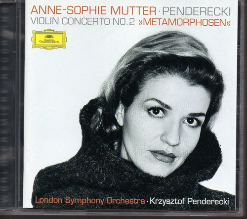 Anne Sophie Mutter / Penderecki  Violin Concerto No.2 Cd Imp