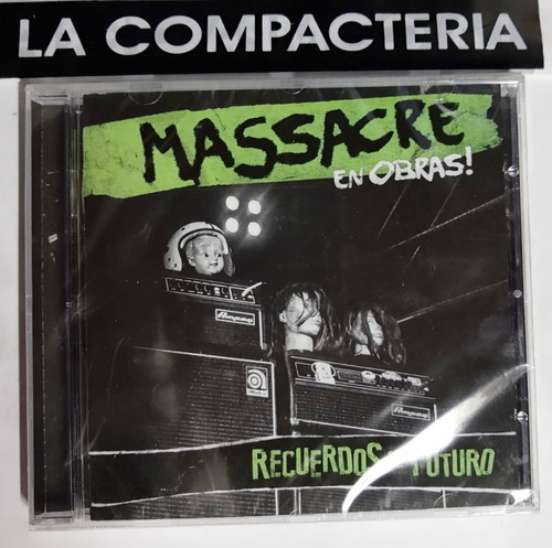 Cd Original - Massacre  En Obras Recuerdos Al Futuro 