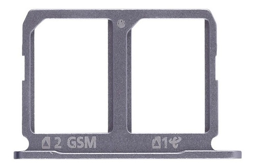 Bandeja Porta Sim Doble Compatible Con Samsung S6 Flat