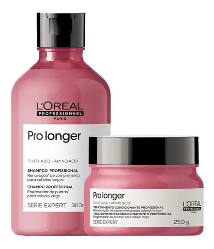 Kit Pro Longer Shampoo E Máscara - Loreal