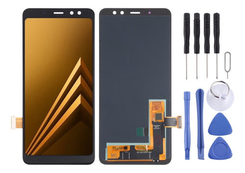 Oled Lcd Screen For Samsung Galaxy A8 (2018) / A5 (2018) Sm-