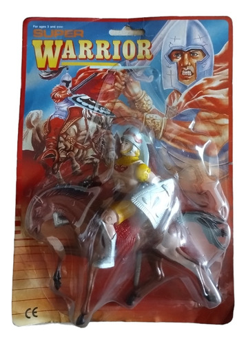 Figura De Accion Retro De 1990 Super Warriors Medieval Vinta