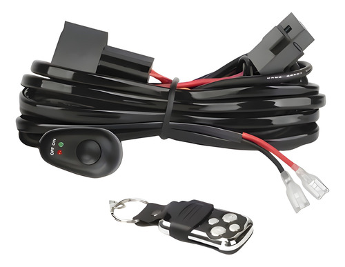 Kit De Cables+relay+control Para Neblineros/ Barras